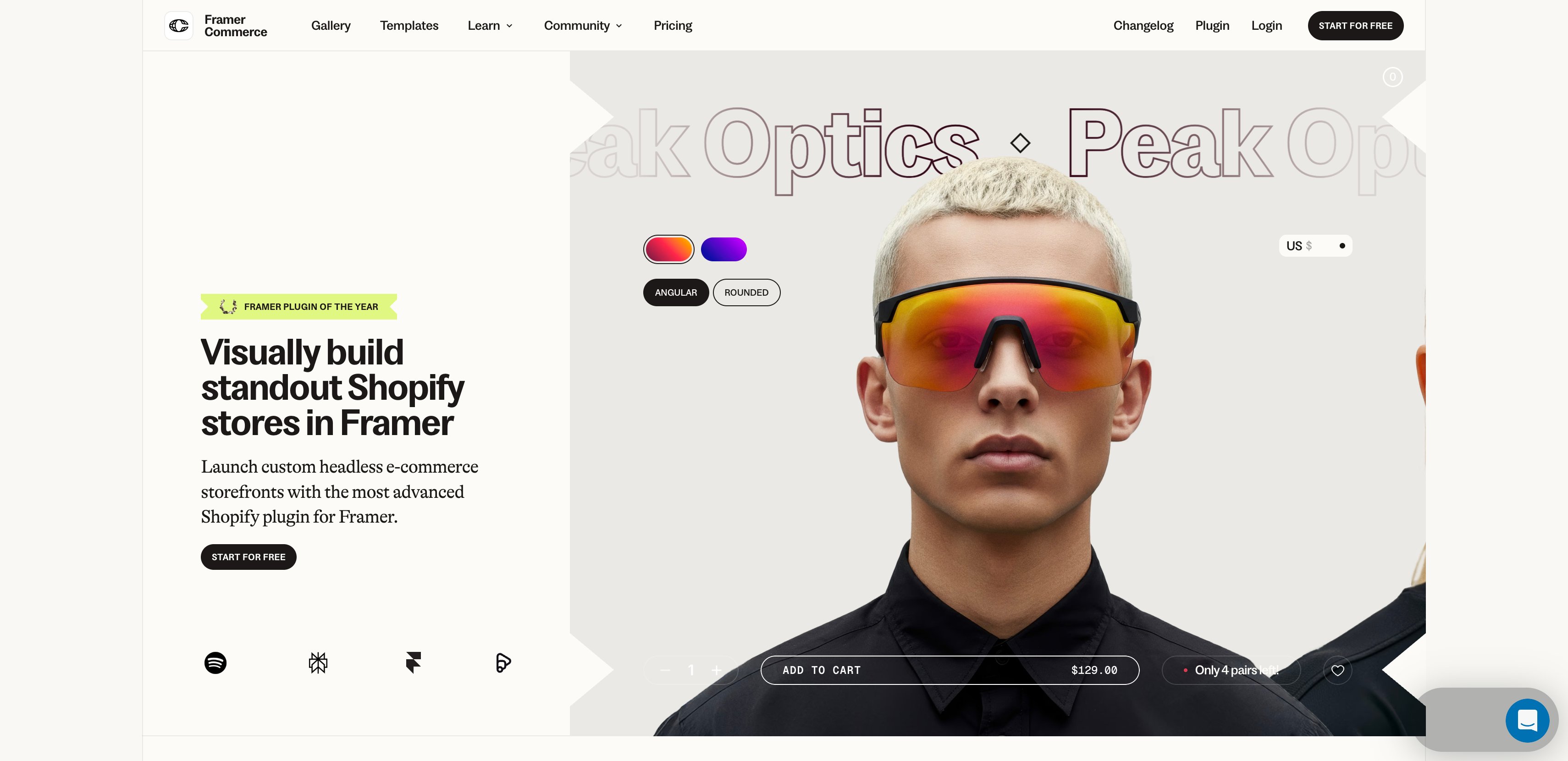 Framer Commerce