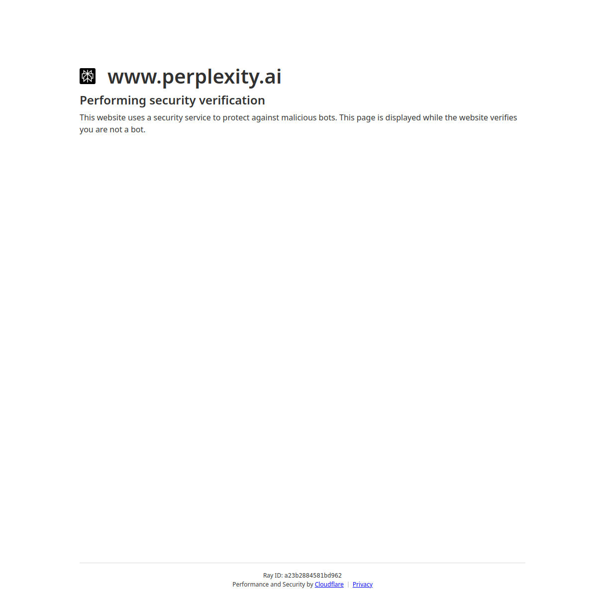 Perplexity preview