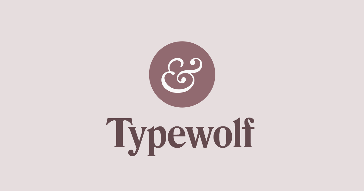 Typewolf preview